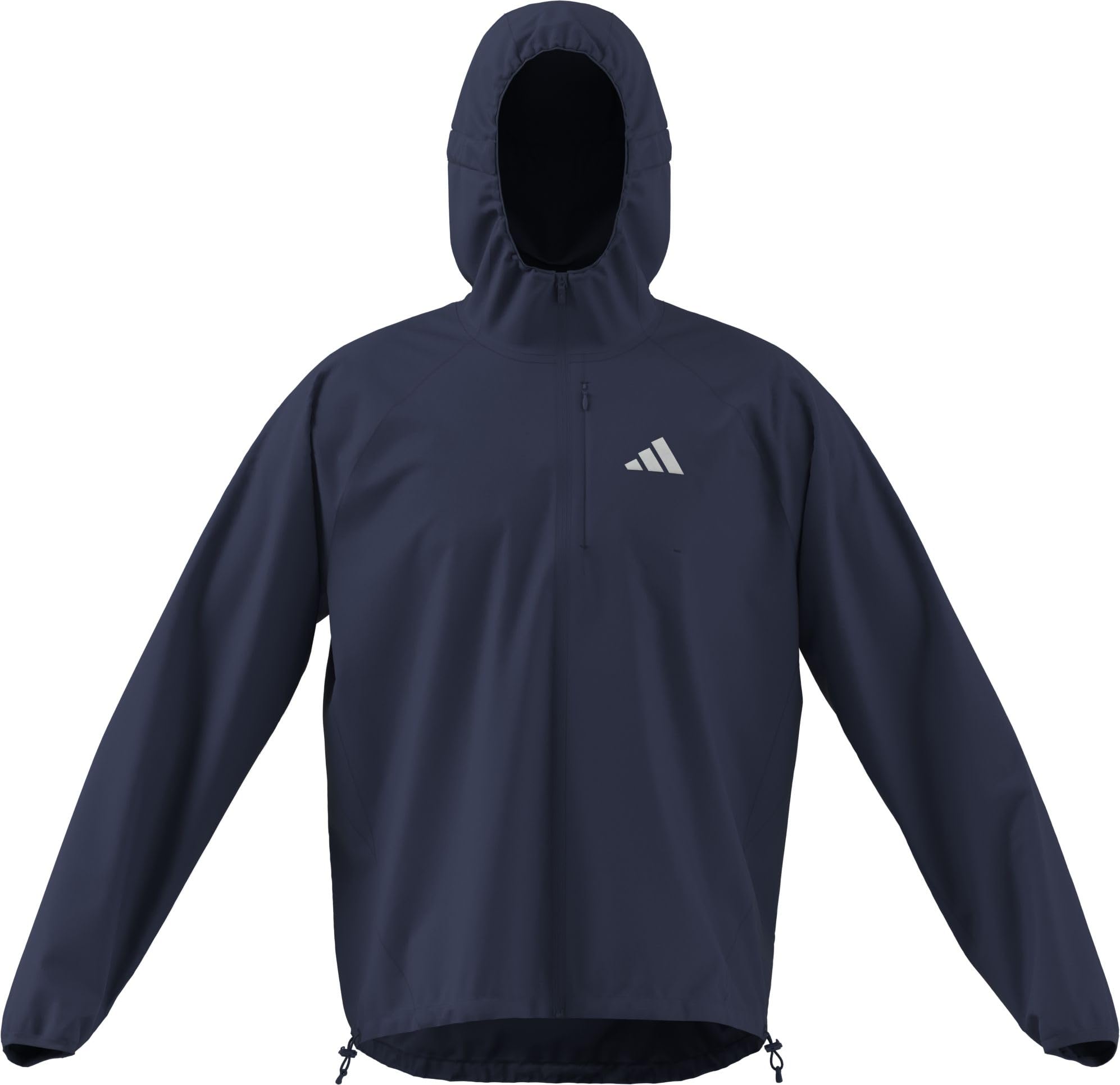 Adidas Men's Bleu Waterproof Jacket Essentials