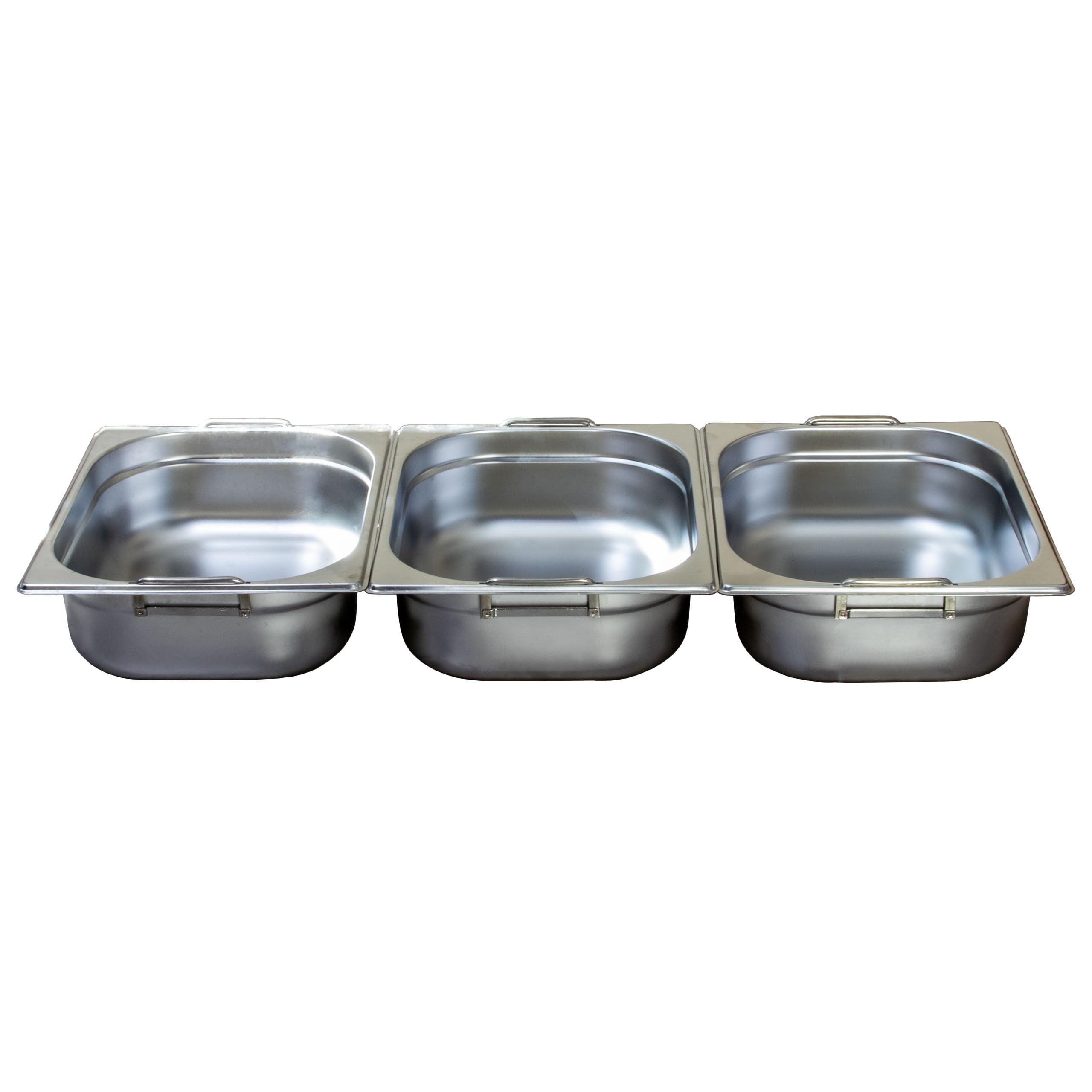 Panierschalen-Set GN 1/2 100mm extra tief mit Deckel, Kochpinzette und Wender