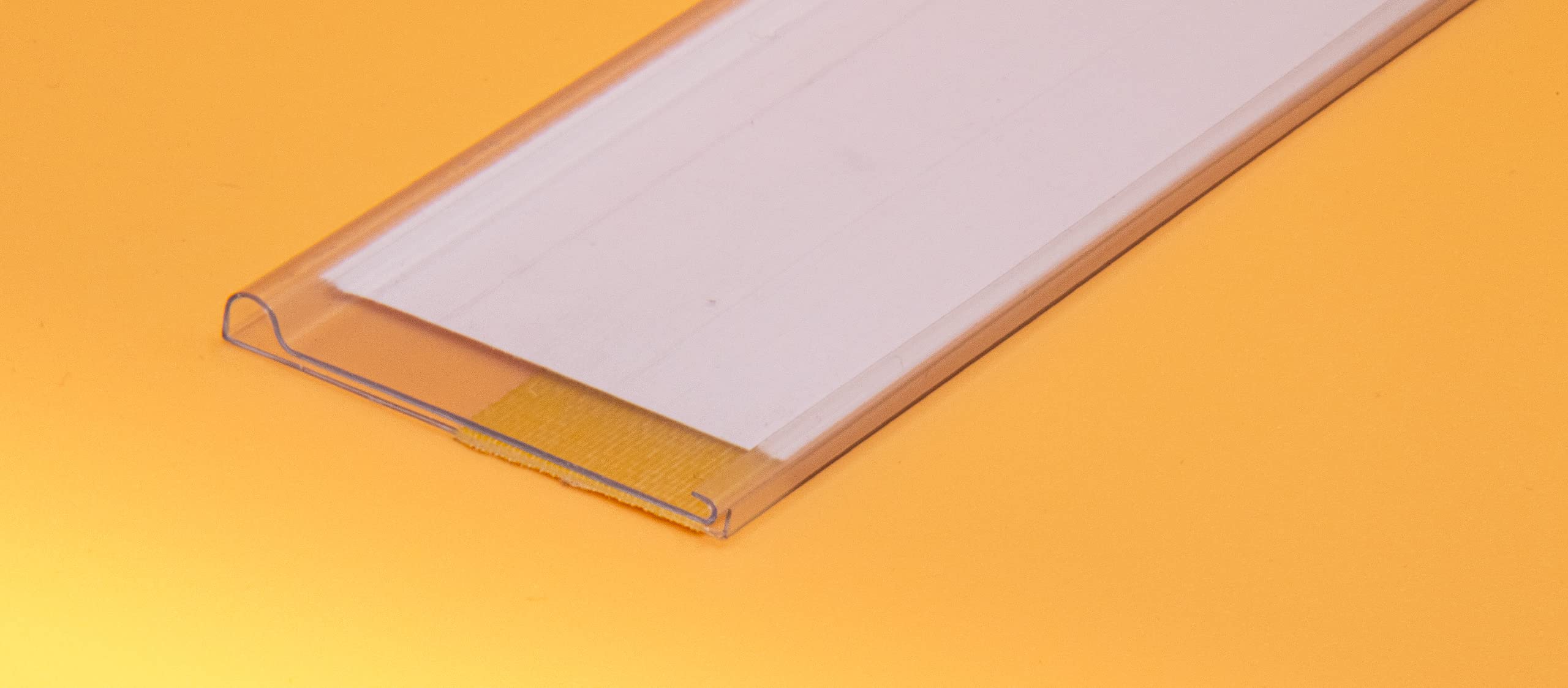 Scannerschiene/Etikettenhalter/Preisschiene/ 39x1000mm - 25 Stück (39 x 1000 mm)
