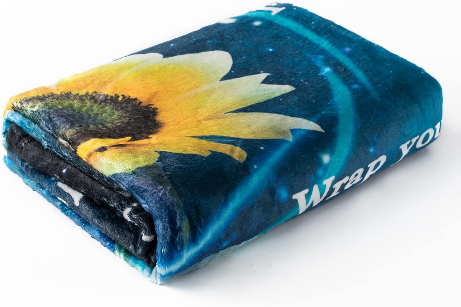 Givetoyou Gift for My Daughter Blanket from Mom as Birthday Present I Love You Letter to Her, Ultra-Soft Flannel Fleece Light Weight Bed Throw (60x50'', Daughter Gift) - Image 6