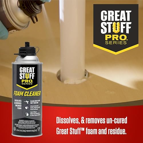 Miniatura 8 de Great Stuff - Kit de sellador de espuma Great Stuff Pro para ventanas y puertas de 20 onzas pistola de espuma Great Stuff para hacer grandes