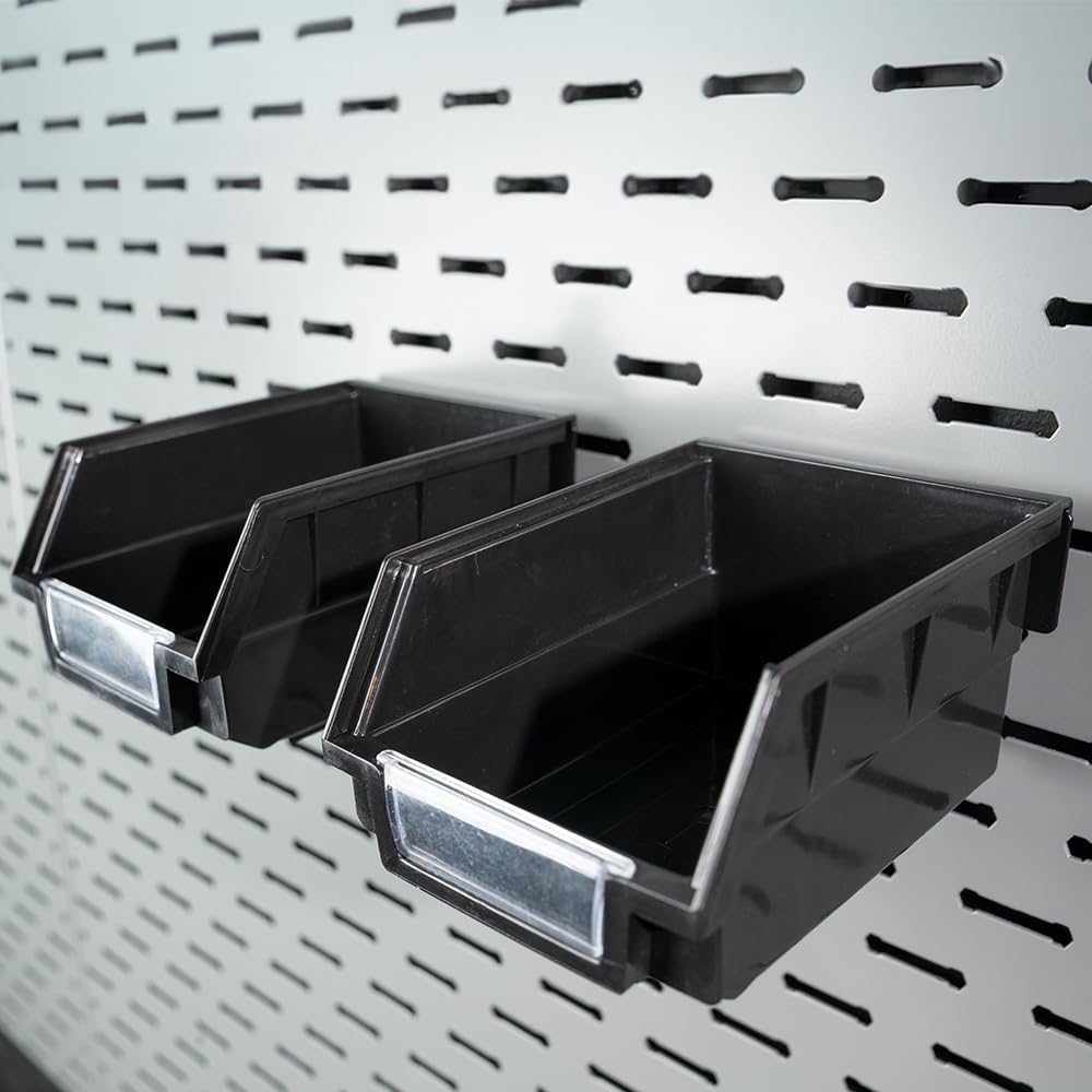 Lockdown Securewall Bin Hanger with Stabile Design, Perfect for Spare Parts and Small Tools for Organization, Gun Room, Storage