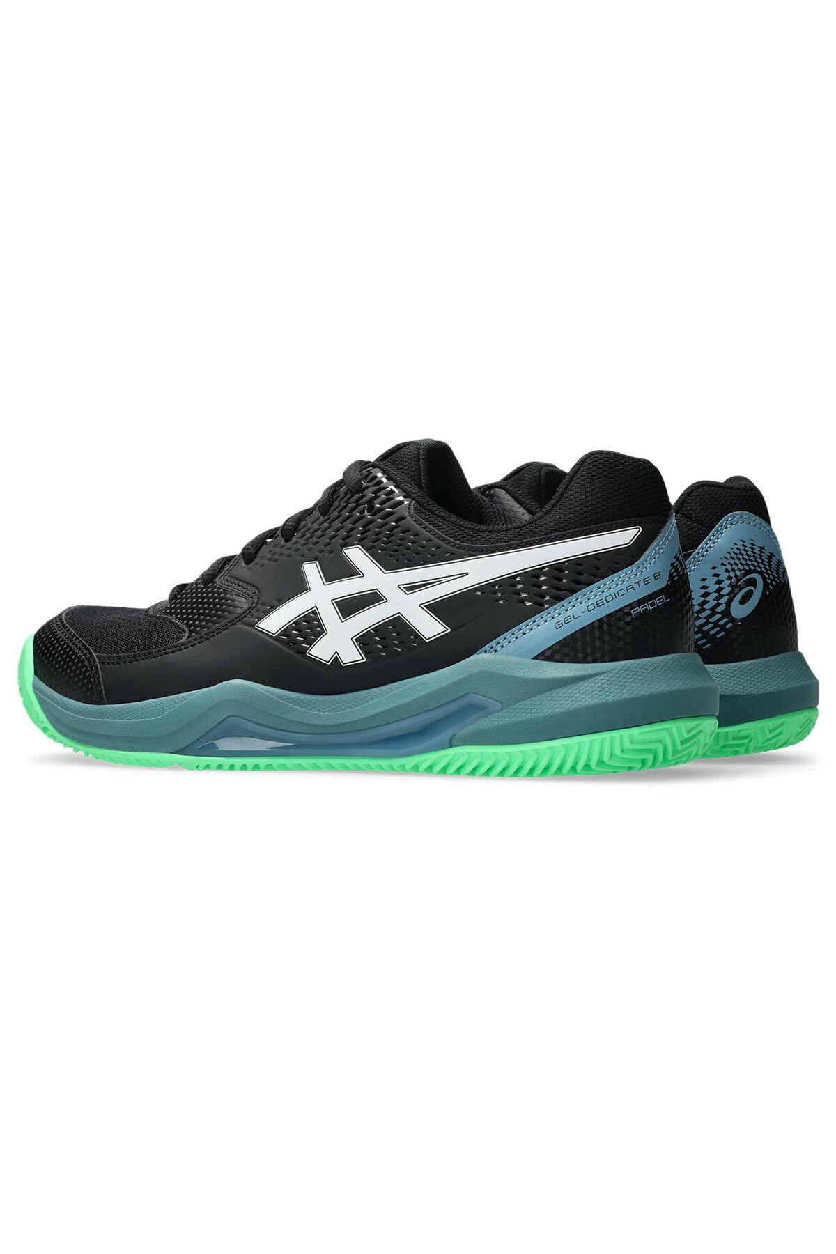 Asics Gel-Dedicate 8 Padel Negro/Verde 1041a414