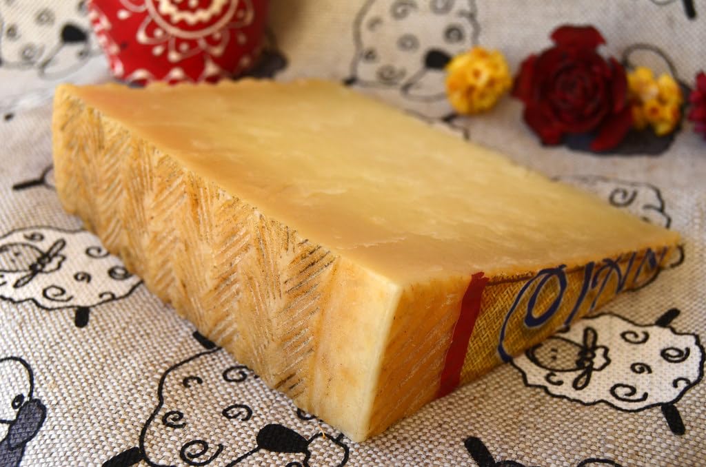 Ciudad De Sansueña Queso Curado De Oveja - Medio Queso Curado, 1600g, Envasado Al Vacio, Sabor Potente, Premios Internacionales, Mejor Queso Oveja 2023