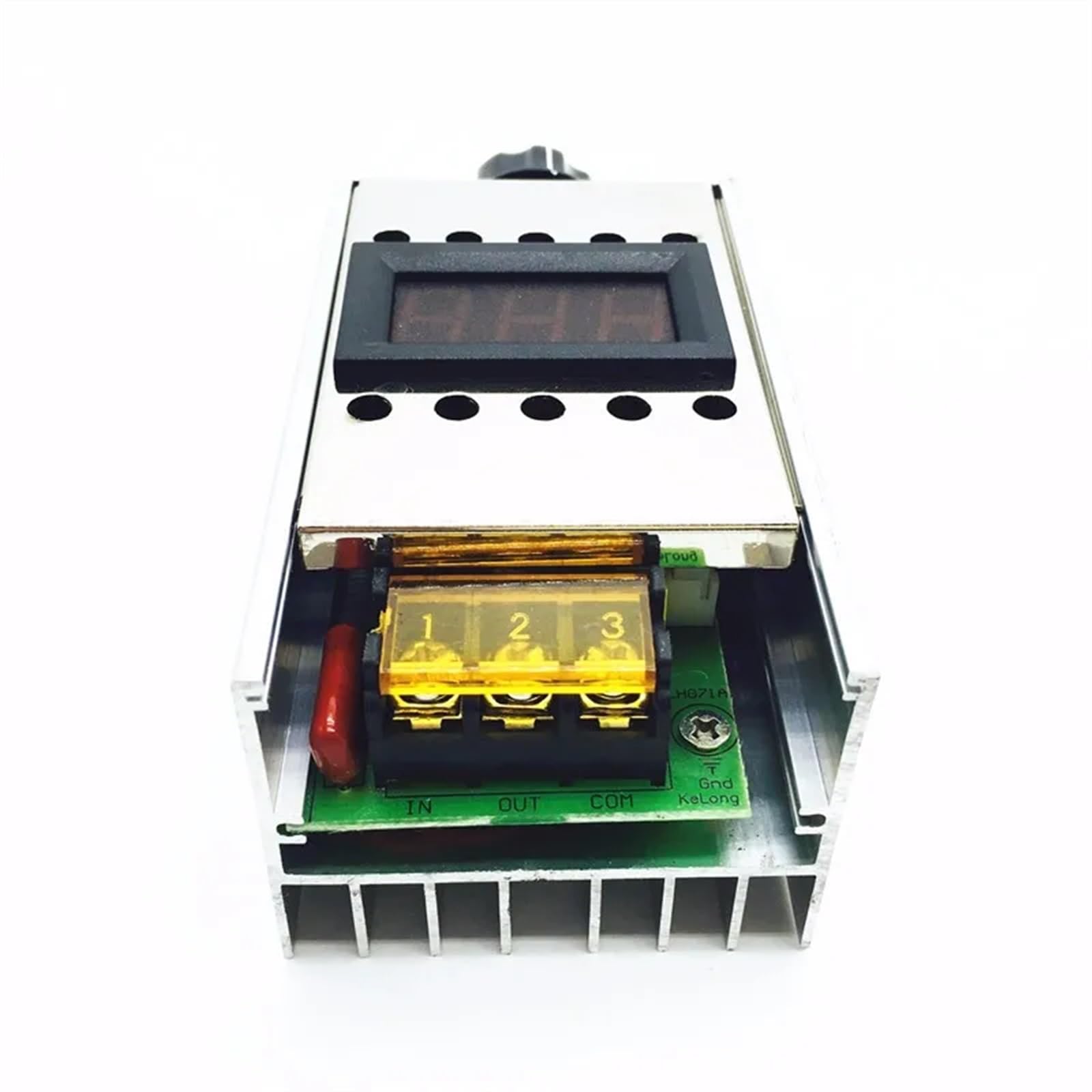 50 unids/Lote AC220V 4000W atenuador regulador de Voltaje electrónico SCR de Alta Potencia + Pantalla Digital for termostato de Velocidad de atenuación (6,5)
