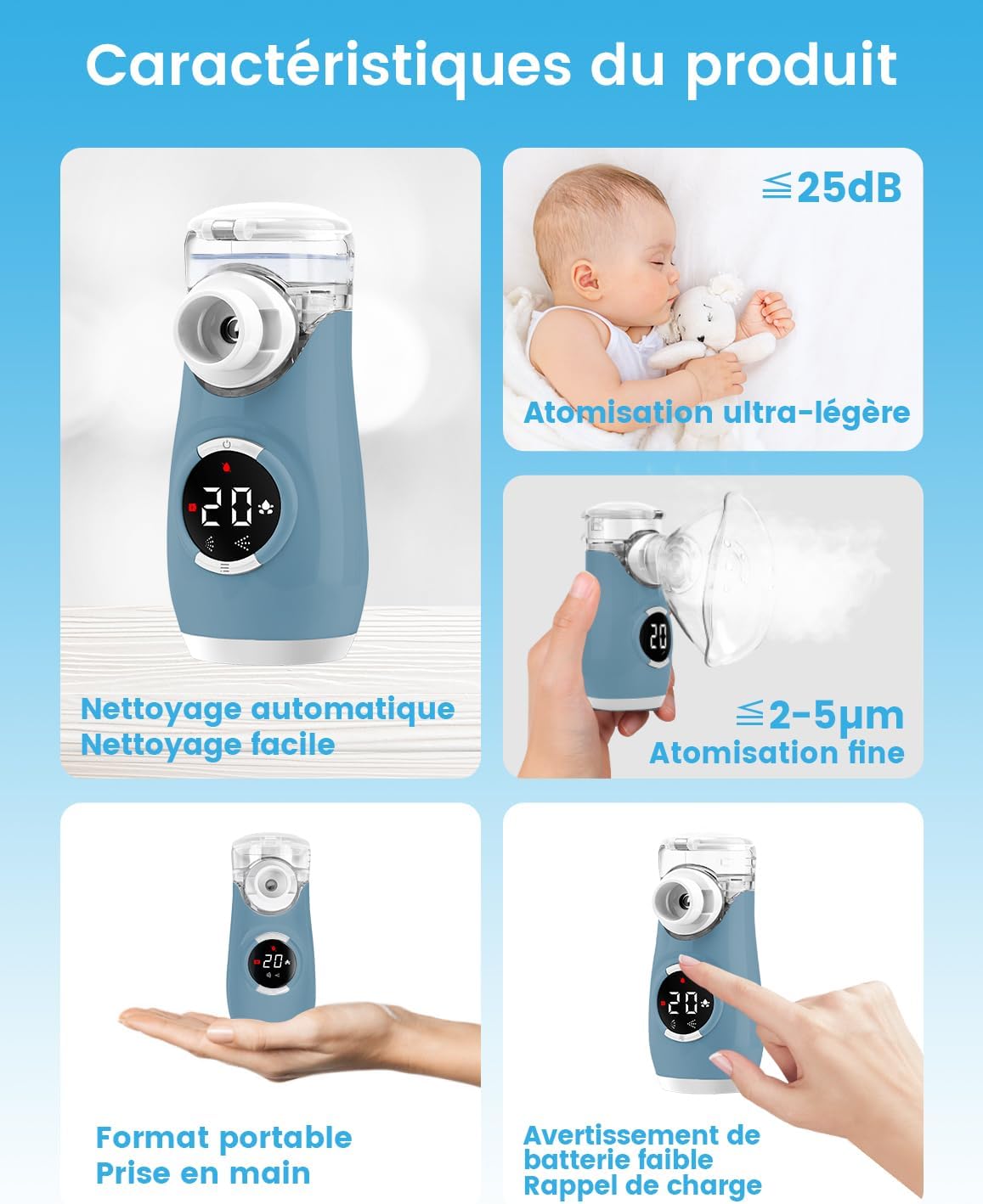 HITHINKMED Inhalátor használata gyermekeknél