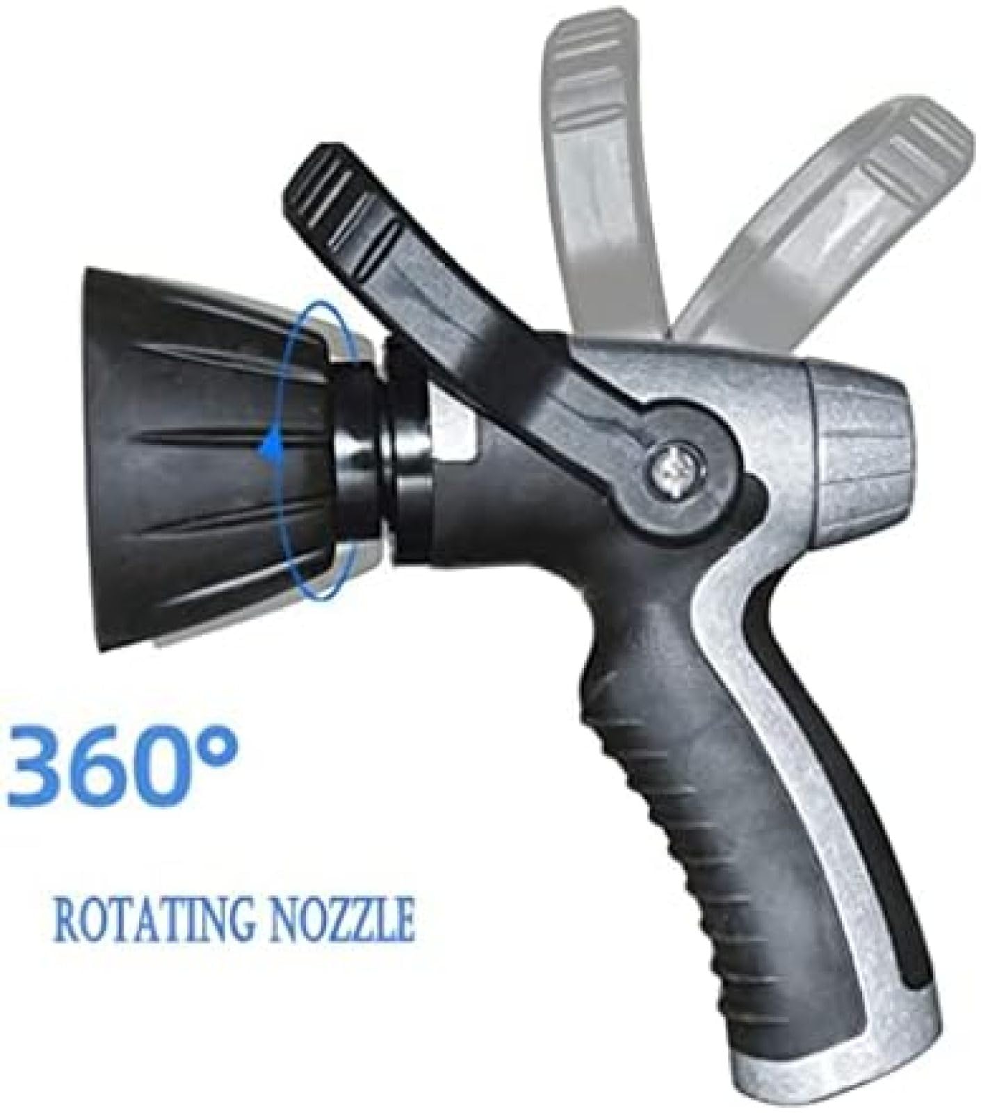 Pistola De Agua Para Jardín, Manguera Rociadora De Bombero, Boquilla Para Jardín, Granja, Césped, Riego, Herramientas De Riego, Pistola De Agua Pulverizada Para Lavado De Coches,Pistola De Agua De