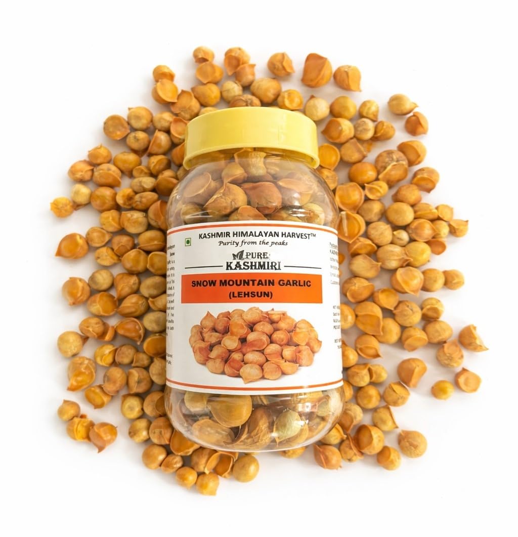 kashmiri Garlic Lehsun-150g | Snow Mountain Garlic | Premium Himalayan Single Clove | Pahadi Lehsun | Direct From Kashmir — Amazon image 4