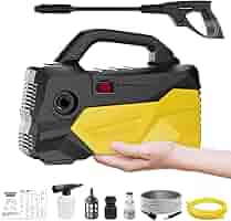 Amazon | 高圧洗浄機【A4用紙サイズ・超軽量2.85kg・2025年新