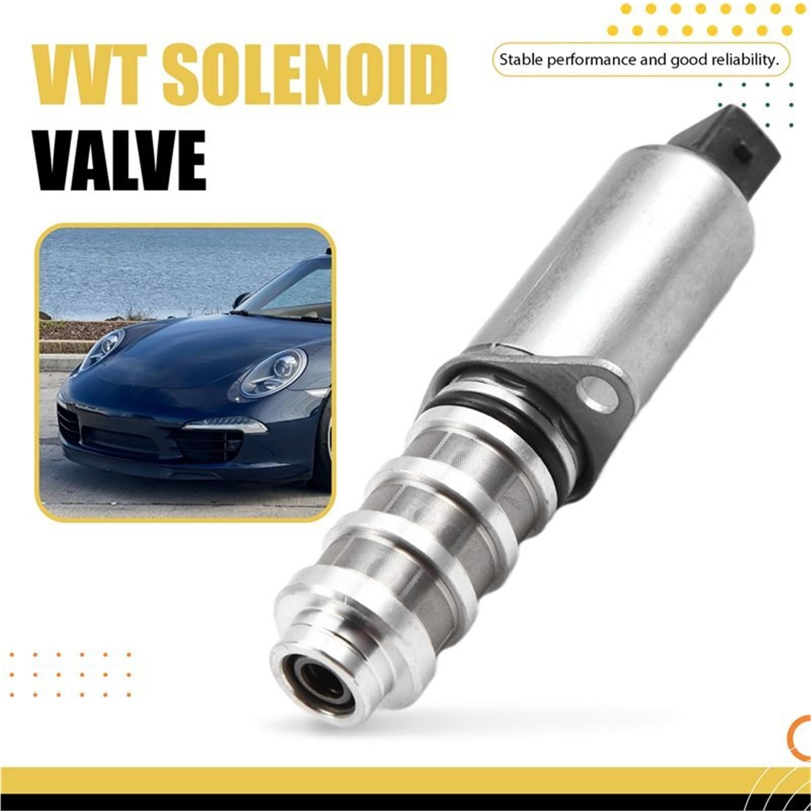 Valvola solenoide auto Adatto per Boxster per Cayman 911 Auto Fasatura Variabile Valvola VVT Elettrovalvola di Controllo Dell'olio 9A110530401