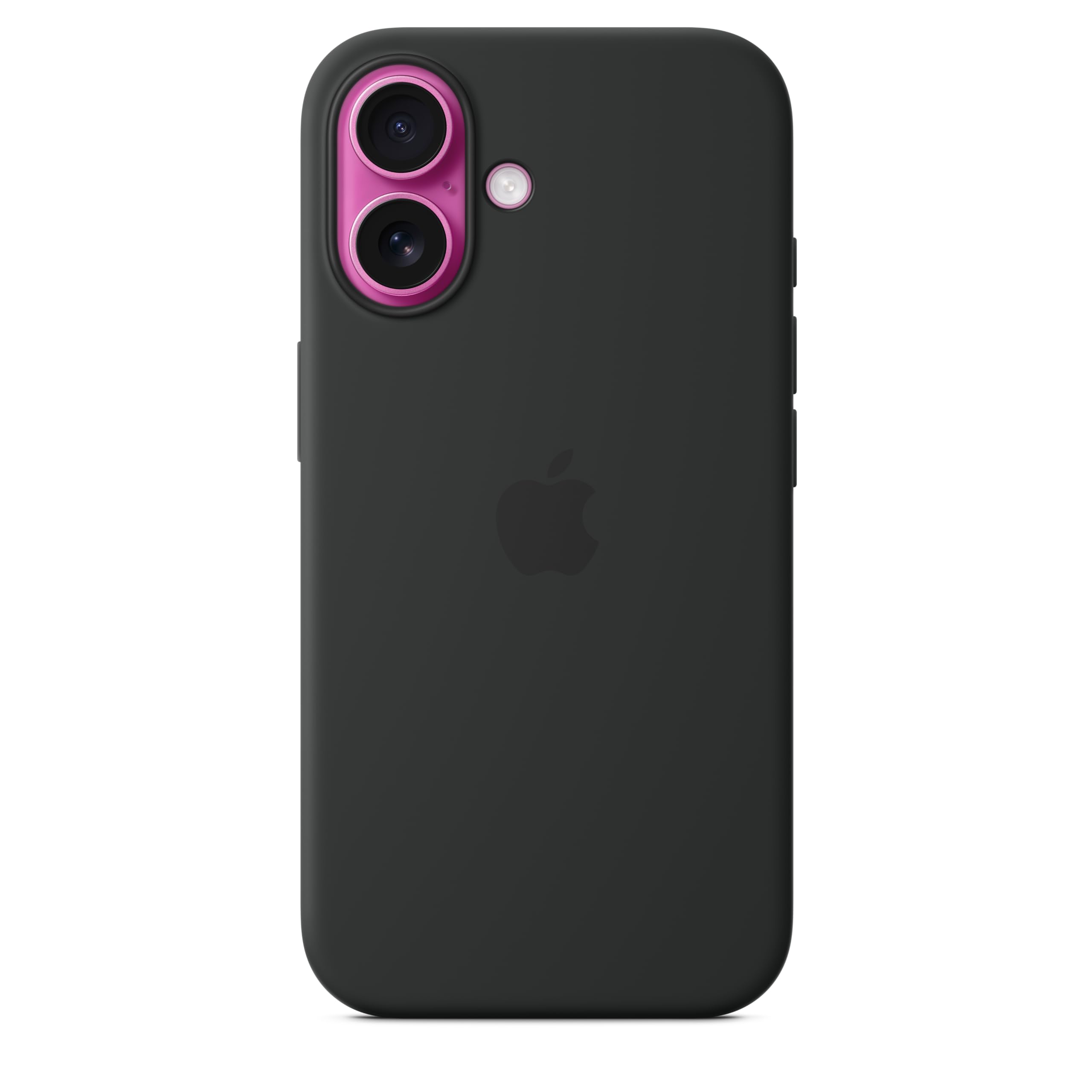 Apple Custodia MagSafe cover in silicone per iPhone 16 - Nero ​​​​​​​