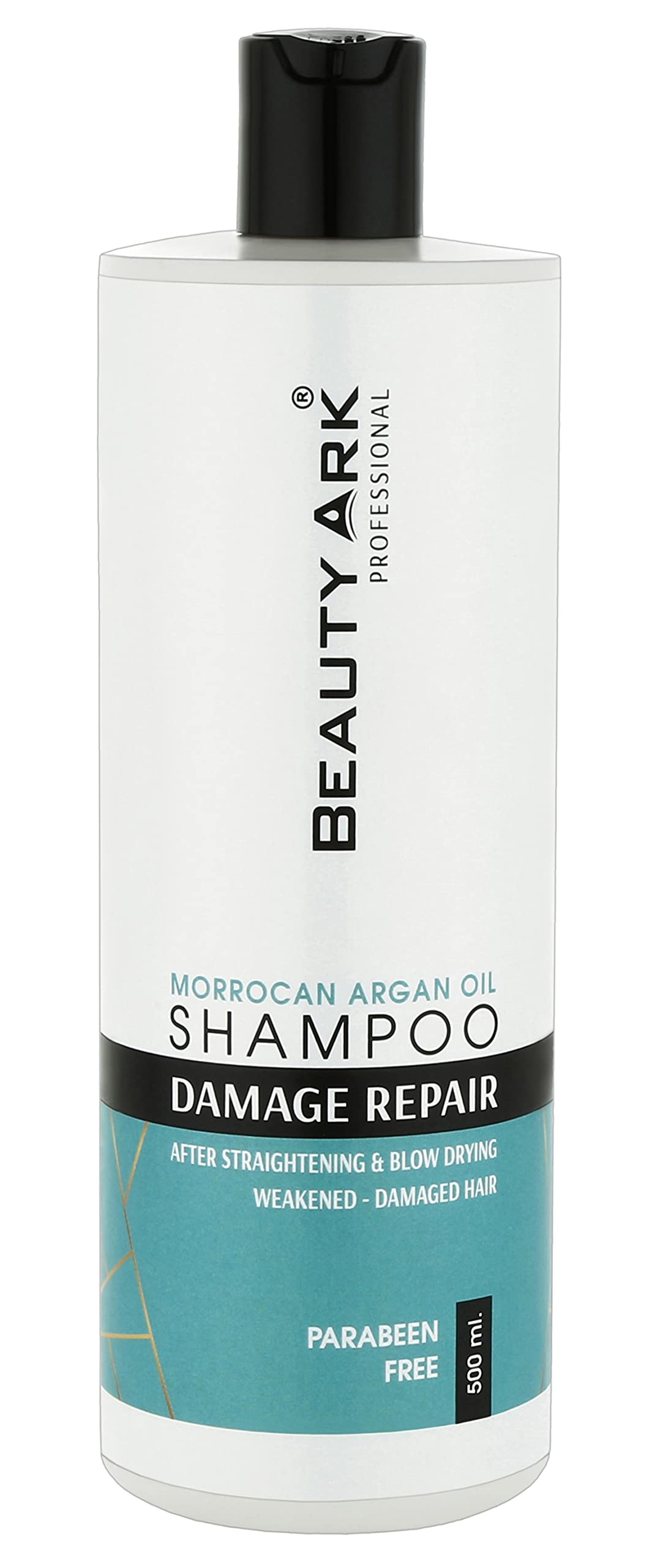Beauty Ark Moroccan Argon Oil Damage Repair Hair Shampoo (Pack of 1) 500ml