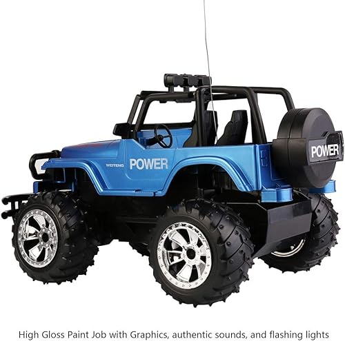 Miniatura 3 de Coche de control remoto para niños duradero antideslizante Off Road de alta velocidad RC Racing Car All Terrain Electronic RC Car Toy Regalos