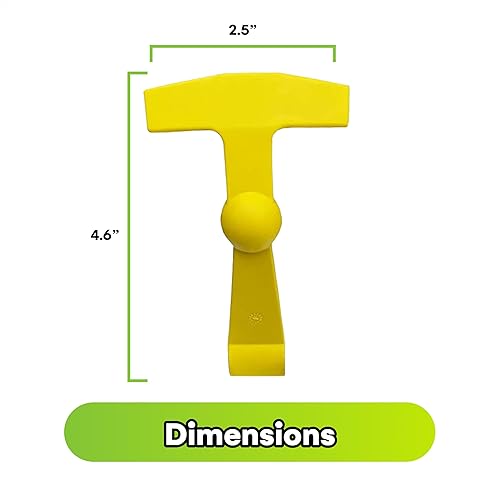 Miniatura 3 de Beast Cooler Accessories Pestillos de repuesto para enfriadores duros Yeti Tundra y RTIC  Paquete de 2 correas amarillas para enfriadores  Piezas de