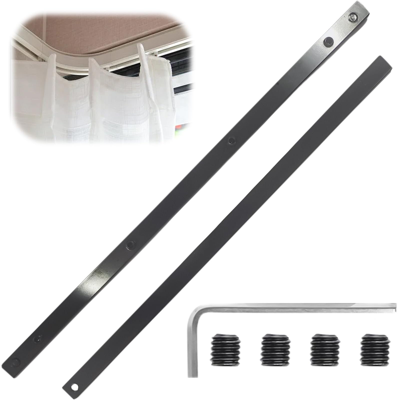 Conector de riel guía para riel de cortina Makita, conector de riel compatible con Bosch, conector de riel de cortina, conector de carril de cortina (1 grosor de 5,5 mm y 1 fino de 2 mm)
