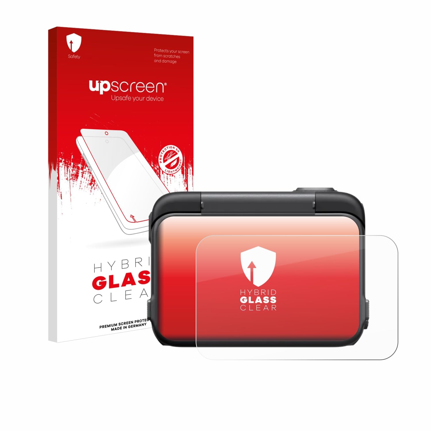 upscreen Screen Protector Film for Insta360 Ace Pro - 9H Glass Protection, Extreme Scratch Resistant