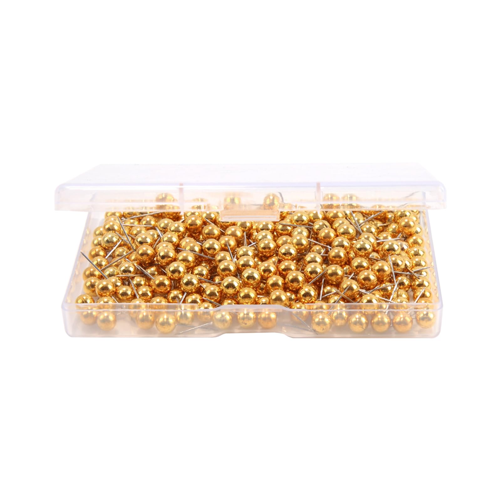 Sewing Pins with Coloured Head, 500Pcs Ball Head Pins Sewing for Wedding Dressmaking Craft Bouquet with Ball for Fabric Fine Dressmaking
