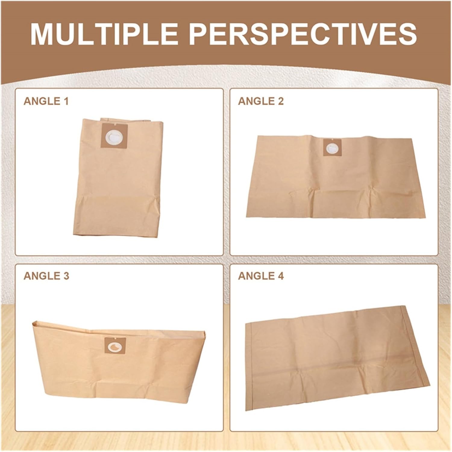 Vacuum Cleaner Dust Bag, Compatible For Kärcher NT38 NT 38/1, Paper Dust Bag Filter Bag