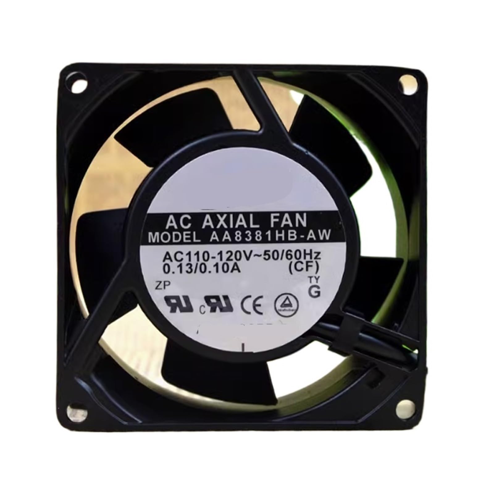 YMUGUEGH AA8381HB/AW/AT 8CM 8038 110V 0.13A AC fan(AA8381HB-AW)
