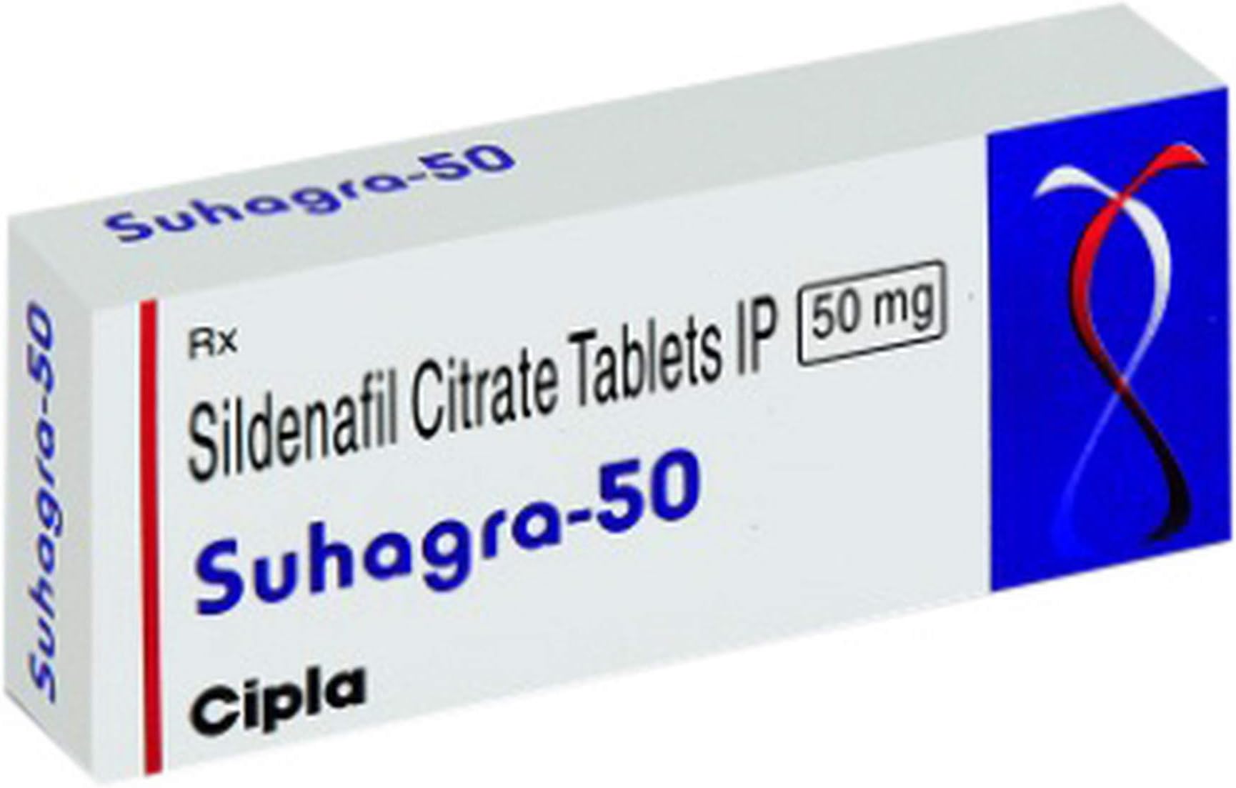Suhagra 50 - Strip of 4 Tablets