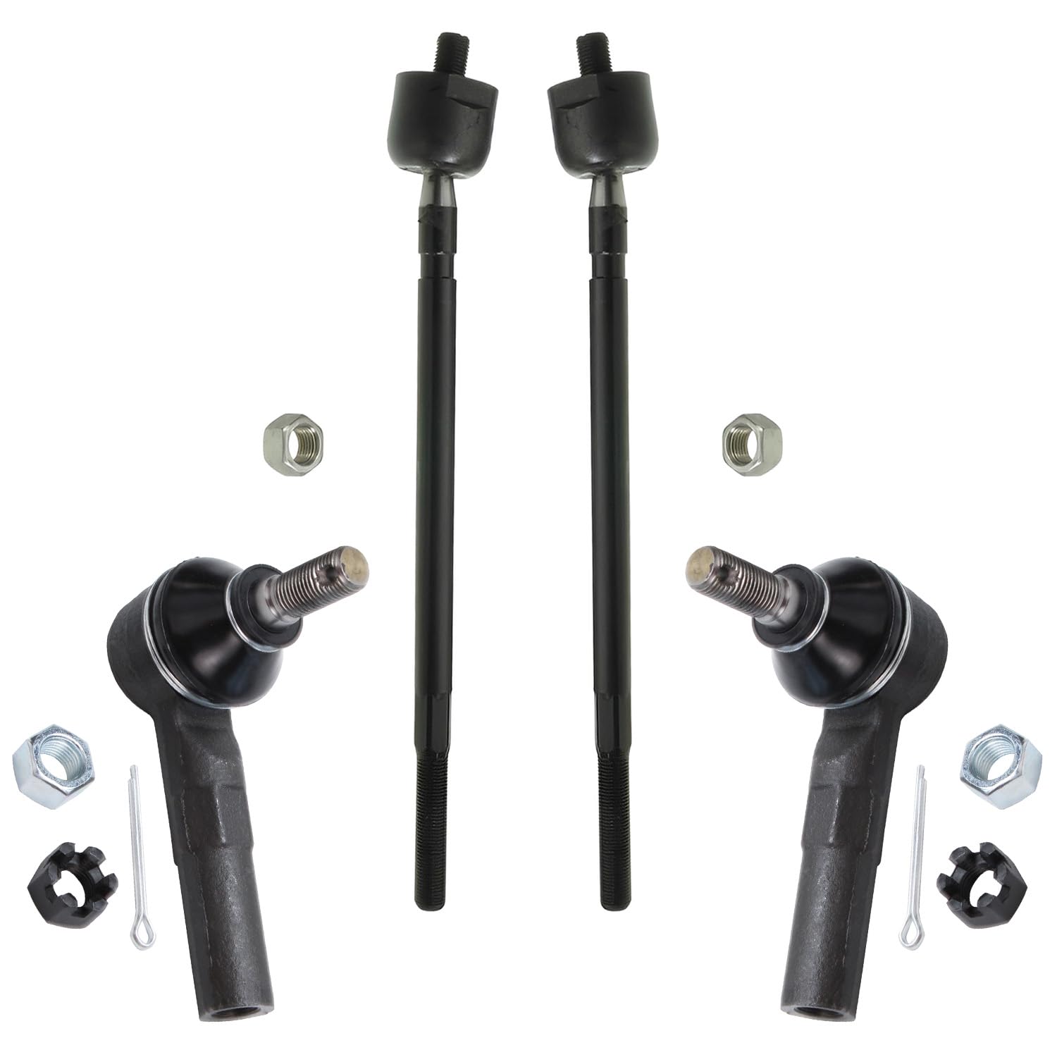 ACDelco Advantage 46A0525A - Extremo De Barra De Dirección Exterior, Color Negro