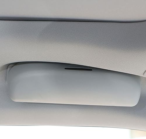 Miniatura 6 de Funda para gafas de sol de automóvil, para Opel Corsa Insignia Astra Antara Meriva Zafira, para Chevrolet Captiva, gris