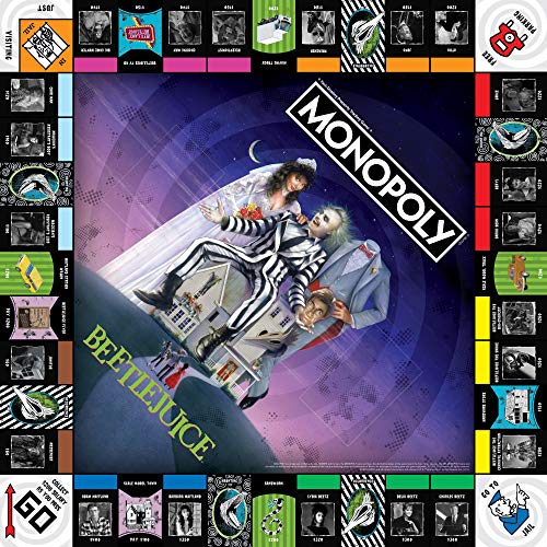 Monopoly Beetlejuice juego de mesa edición especial miniatura 3