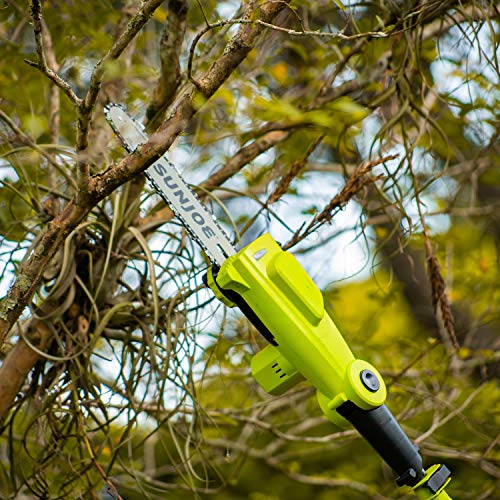 Sun Joe 24V-Ps10-Ct 24-Volt Ionmax Cordless Telescoping Pole Chainsaw, Tool Only, 10-Inch #TOP6