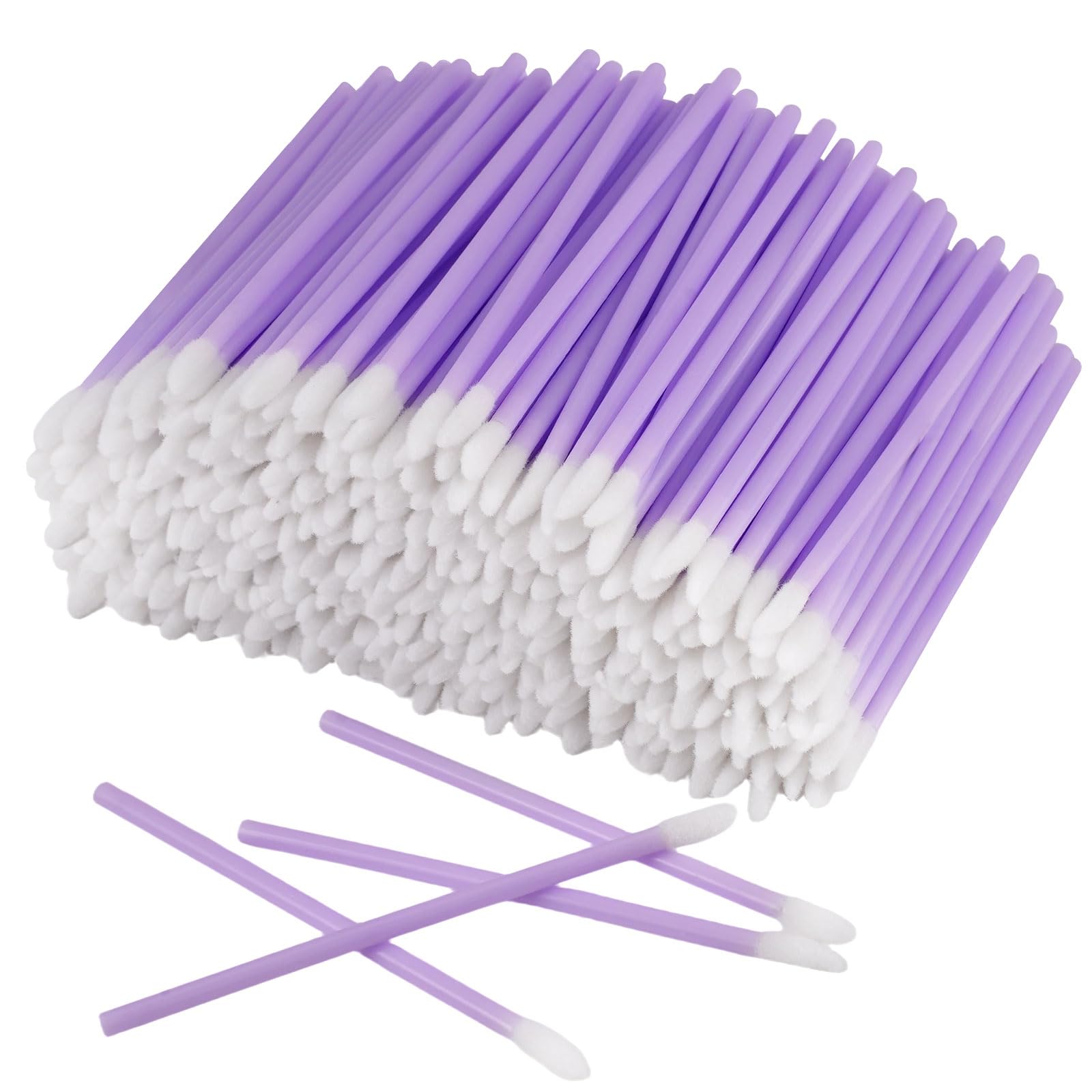 400 Pièces Pinceaux à Lèvres Jetables,Lip Brush Parfait Outil de Maquillage,Pinceaux Lèvre Jetables Applicateur,Applicateur Rouge a Levre Jetable pour Maquillage Des Lèvre,Correction Des Imperfection