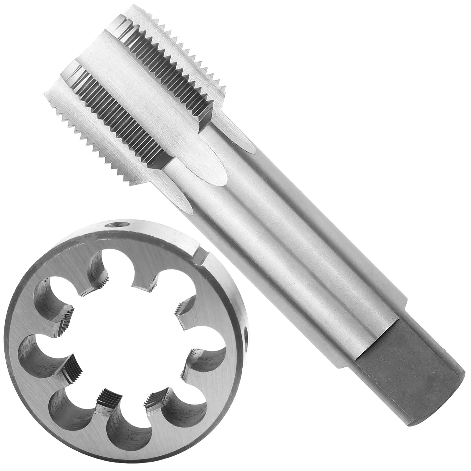 5.1 cm-14 UNS - Juego de machos y troqueles de 2 x 14 pulgadas