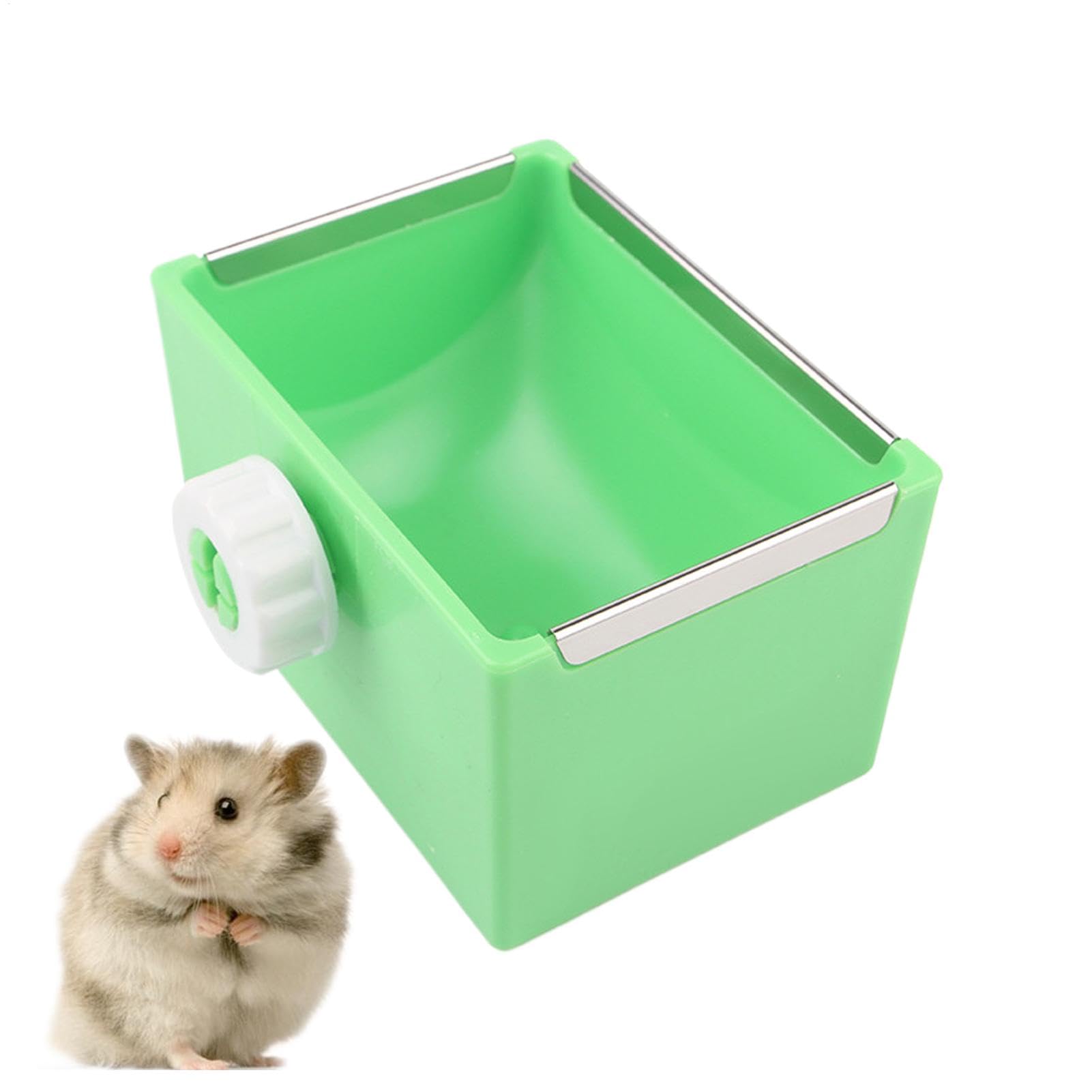 di criceto, di cibo per criceti di acqua di piccoli animali | alimentare a gabbia di criceto fissabile per gerbilli, topi, cuccioli e altri piccoli animali