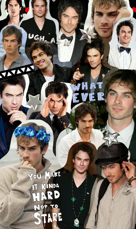 RAINFIRE CREATION Ian Somerhalder Poster - 170 GSM 12x18 Unframed Multicolor Perfect for your Wall HOMEDECORE4150