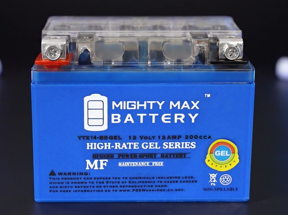 Amazon.com: Mighty Max Battery YTX14-BS GEL Battery for Kawasaki