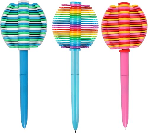 Miniatura 7 de 5 bolígrafos para ansiedad, bolígrafo de descompresión, bolígrafo de escritura multifunción, bolígrafo multicolor para juguetes de escritorio de