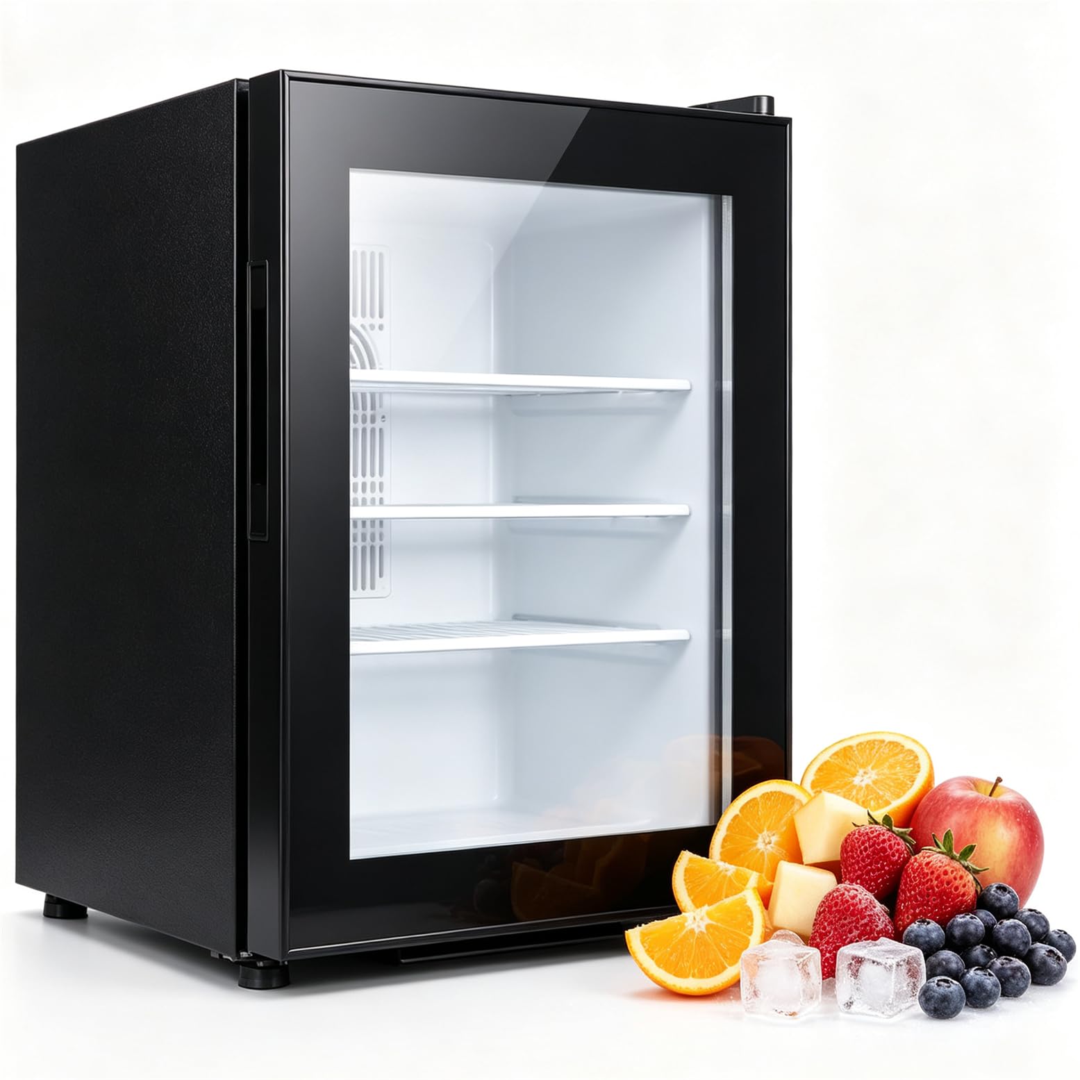 Nuxyyds Compact 30L Upright Single-Door Tabletop Cooler