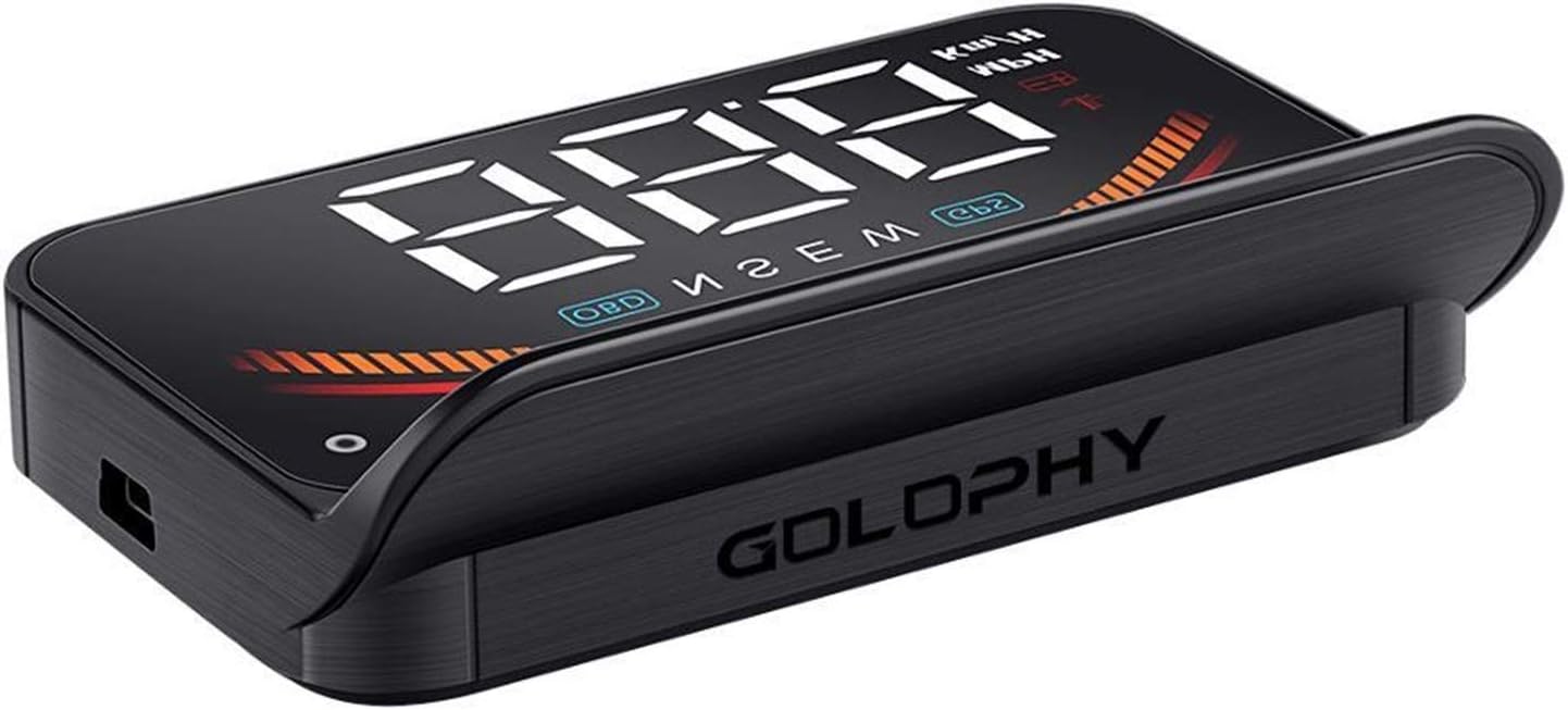 Heads Up Display Car Hud Display Car HUD Head-up Display Speedometer Overspeed Voltage OBD 2 Computer Car Projector Windshield Headup Display Vizr Heads Up Display