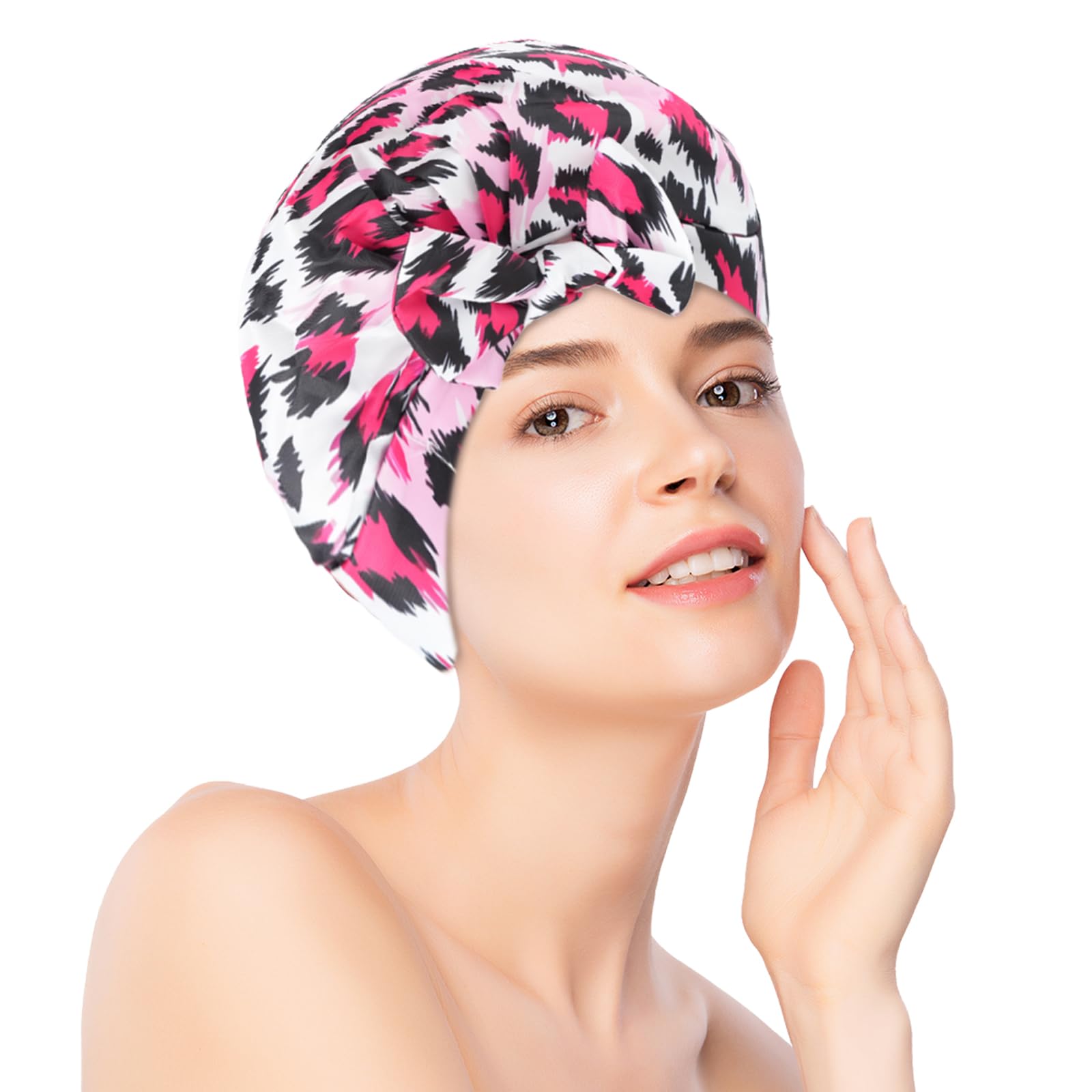 GAOHANgh Reusable Shower Cap for Women
