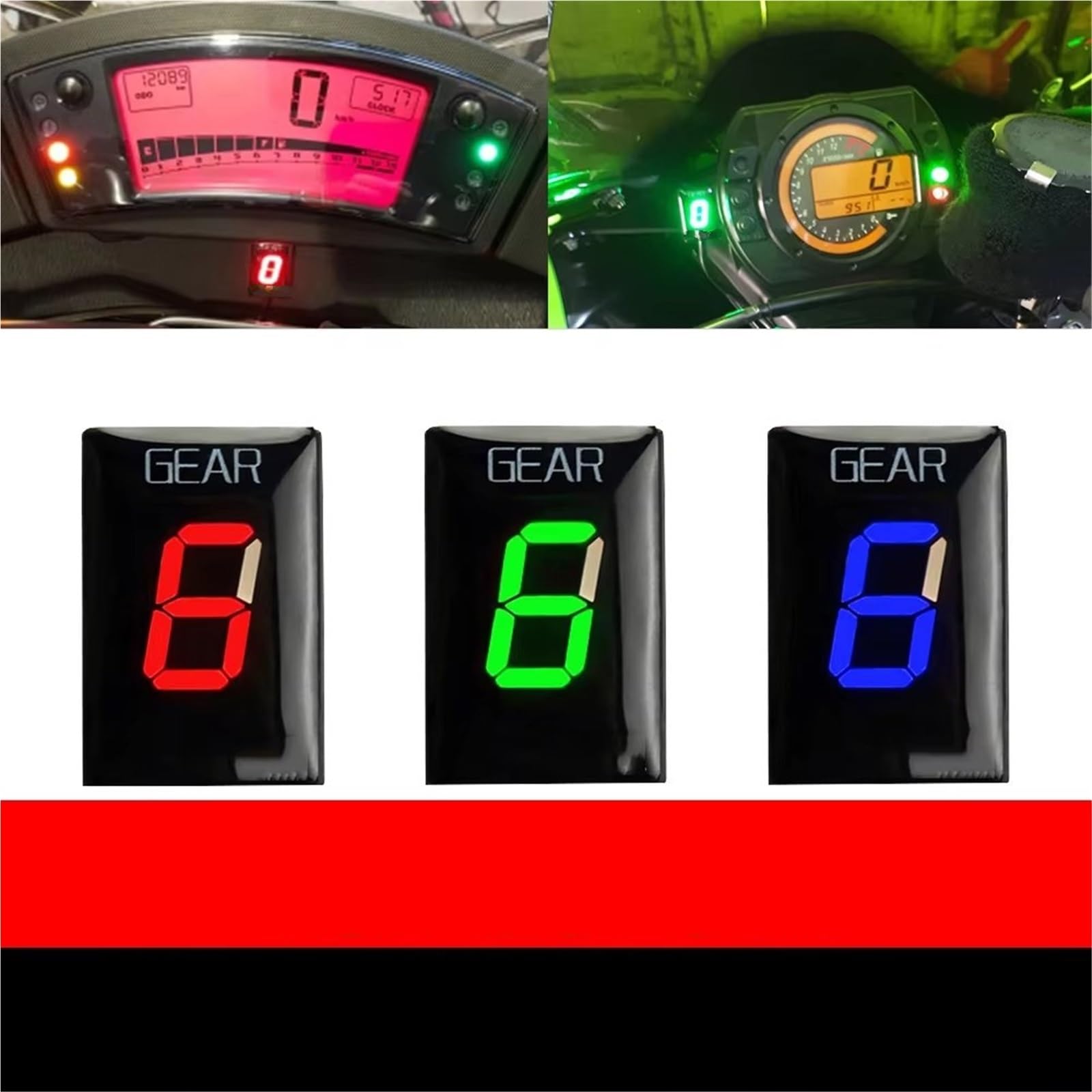 Indicador Engranajes Compatible Con Suzuki Para GSF 1250 S SA Para 1250S 1250SA Para Vstrom Para DL1000V Medidor Indicador Pantalla Engranaje Motocicleta