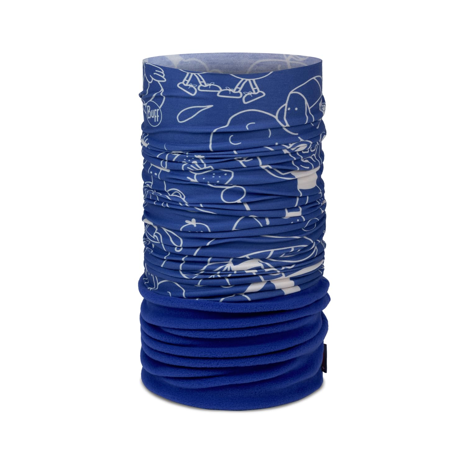 Buff®| Polar Neckwarmer Youth, Multifunctional, Warm, Lining, Comfortable, Soft, One Size, Blue