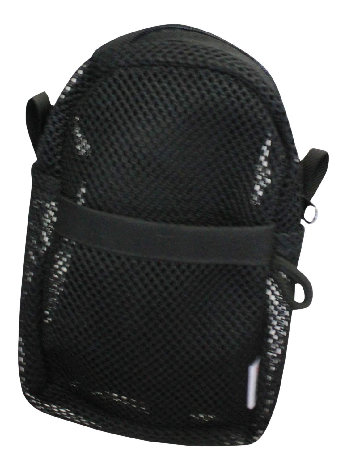 Secure Pouch, Carrying Bag for Cane, Walker, Crutches, Hiking Stick and Wheelchairs (Black- Small)