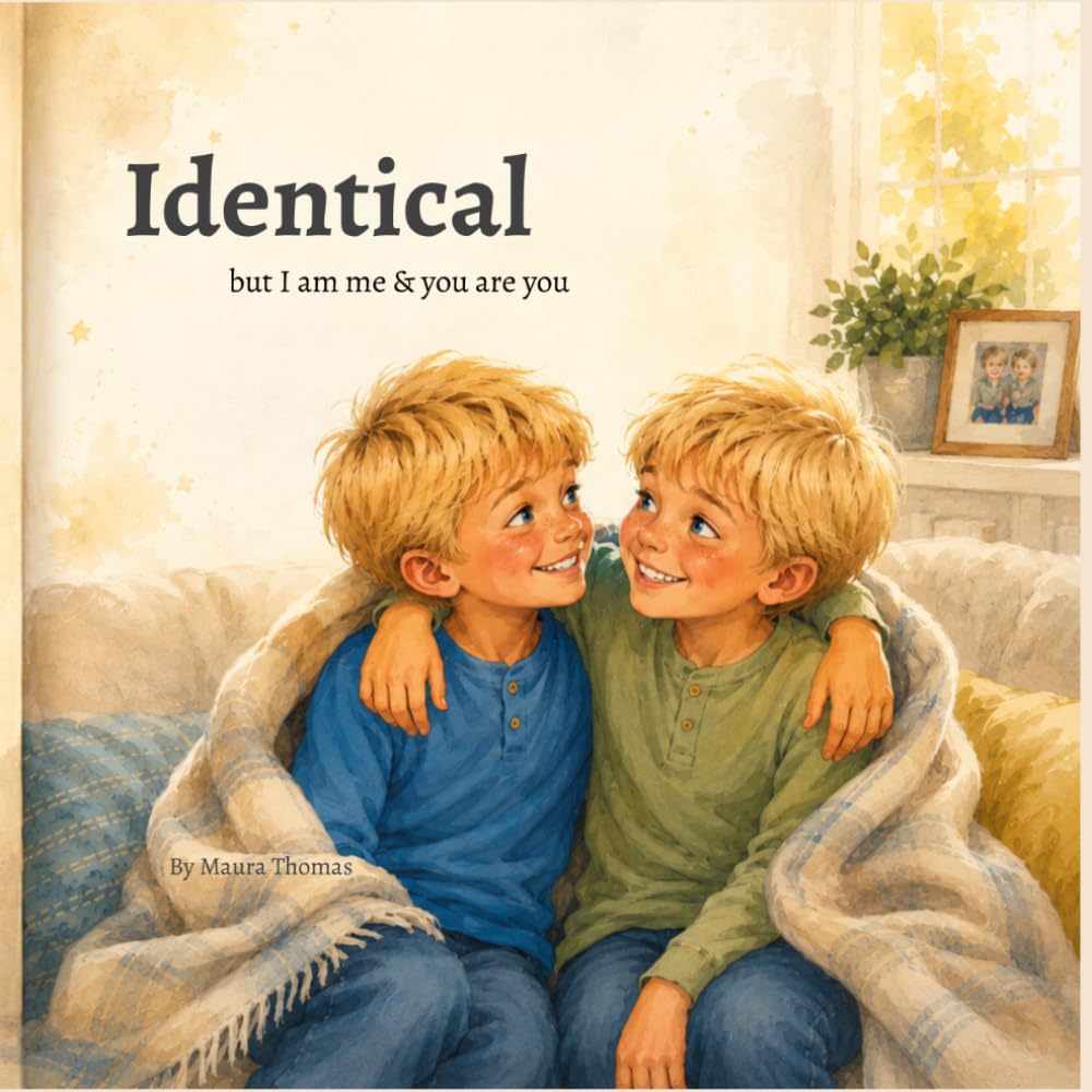 Identical: but I am me & you are you