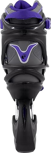 Miniatura 7 de CHICAGO Patines en línea morados ajustables - Juvenil L (se ajusta talla 5-8)