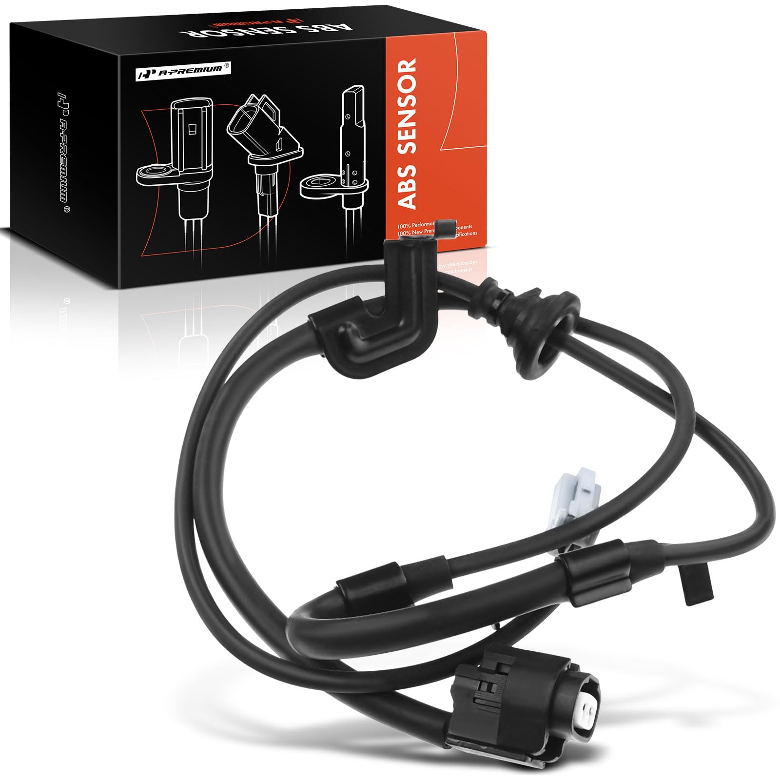 A-Premium Wire Harness for Rear ABS Wheel Speed Sensor Compatible with Lexus & Toyota Models - ES350 2007-2009, Avalon 2005-2012, Camry 2006-2009 -