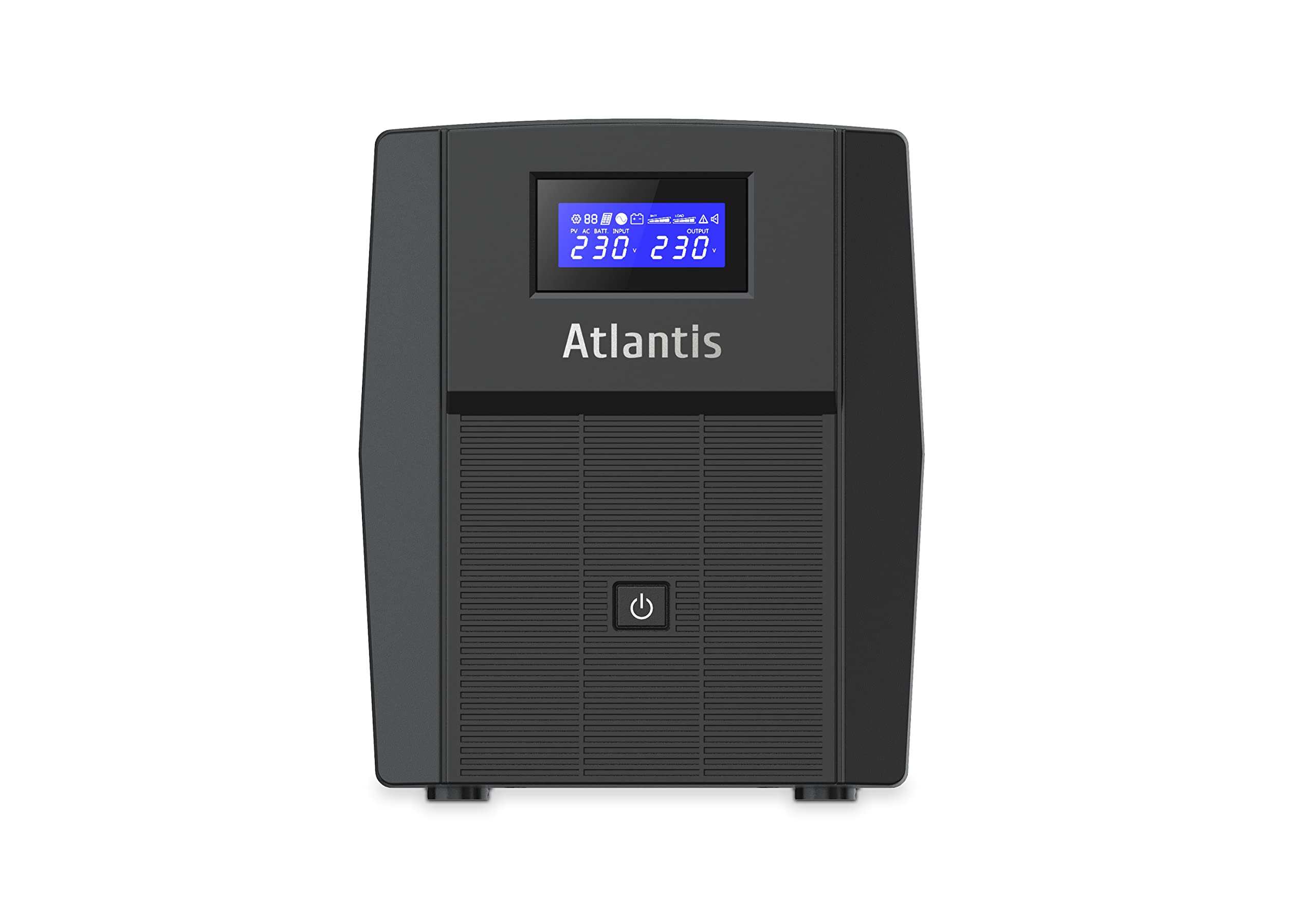 Atlantis A03-HP2003 UPS Onda Sinusoidale Pura 1500VA 900W Line Interactive LCD USB-HID