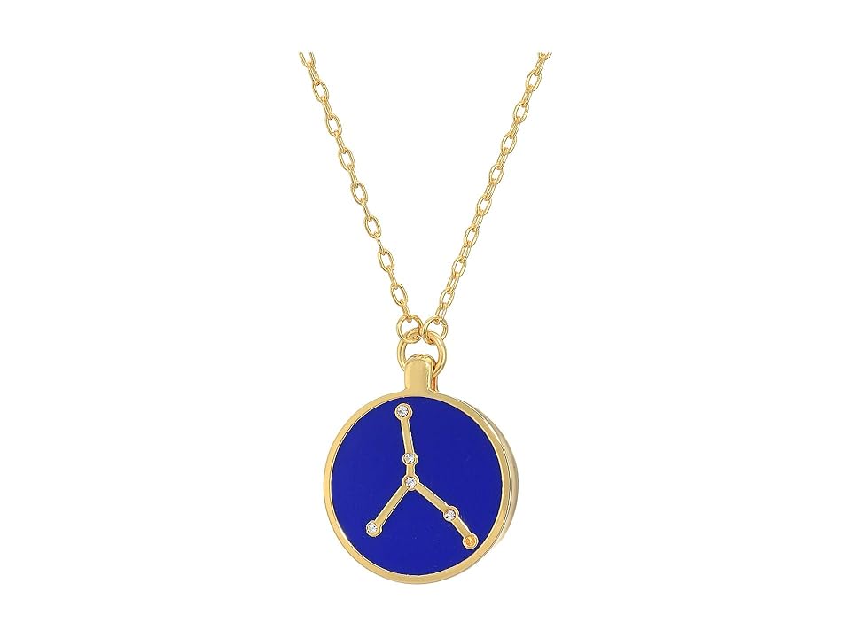 

Vince Camuto Cancer Pendant Necklace (Gold/Crystal/Blue) Necklace