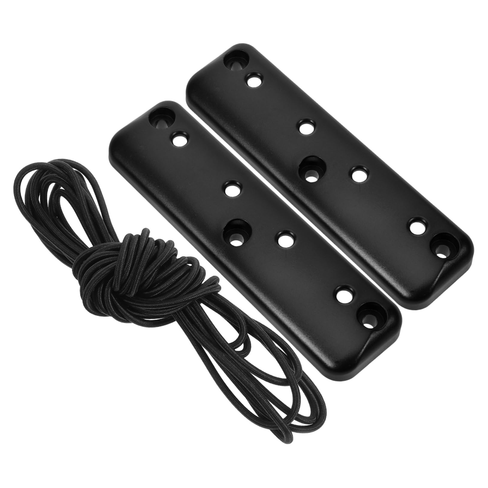 Alipis 5 Piezas Valla del gabinete de Pared Red de Equipaje de Coche Redes de Carga automotriz Red de Carga para Furgoneta Red de Carga para SUV Accesorios de vehículos el plastico Negro