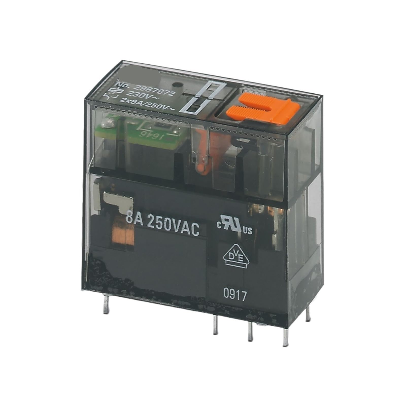 ZVQYSGIW 10pcs REL-MR-230AC/21-21/MS - Single relay 2987972