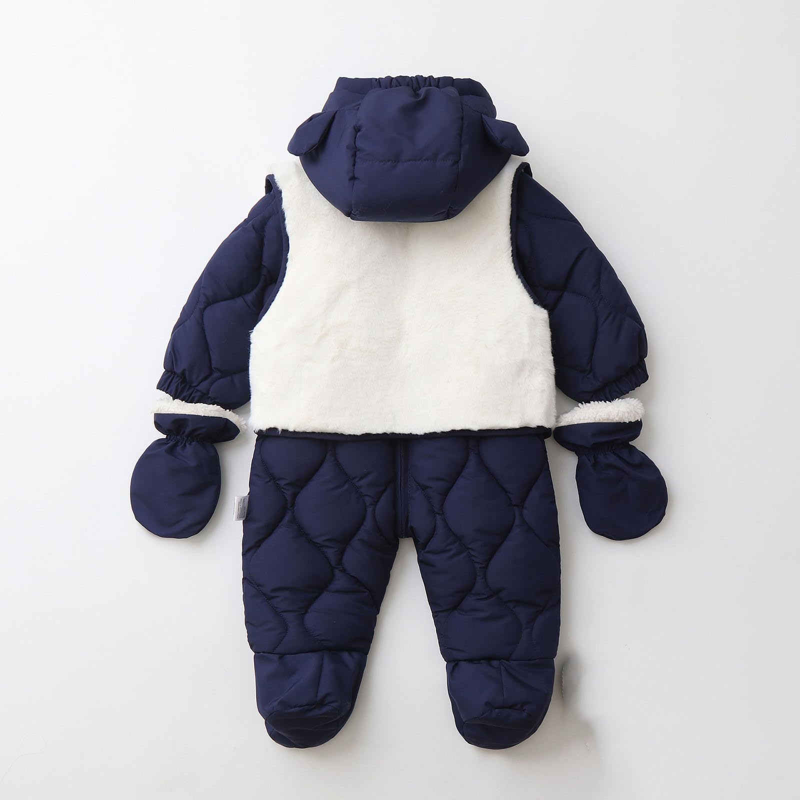Tutine per Neonati Vestiti per Bambini Manica Lunga Ragazze Manica Lunga Tutine Baby Neonato Pagliaccetto con Bottoncini Vestiti Bambino con Stampa Cartoon Baby Neonato Pagliaccetto