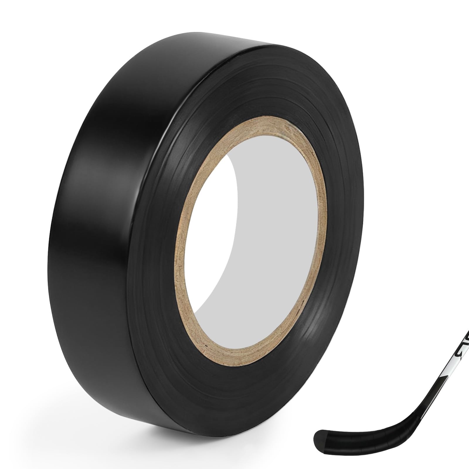 Grip Tape, Ruban Adhésif Sport, Autocollant Hockey Bande, Anti-Dérapant Ruban Adhésif de Hockey, Résistant PVC pour Badminton Raquette Squash Tennis, 18mm*20m