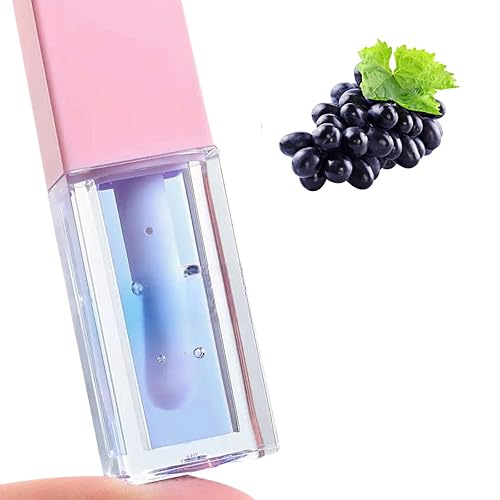 Glow Spark - Aceite hidratante de tinte labial con aceites esenciales y vitaminas para un brillo caliente y natural, relleno de labios y maquillaje